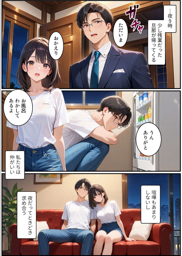 初めてのスワッピング〜色んな感情が入り乱れてすごく乱れた（単話）_2枚目の画像